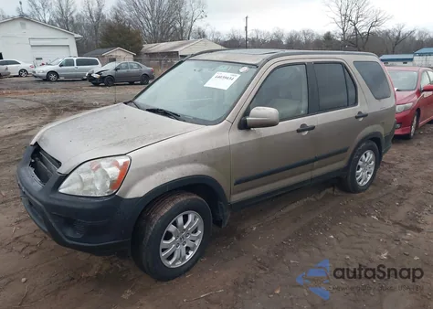 2005 Honda Cr-V Ex from USA, damaged, VIN JHLRD788X5C009604